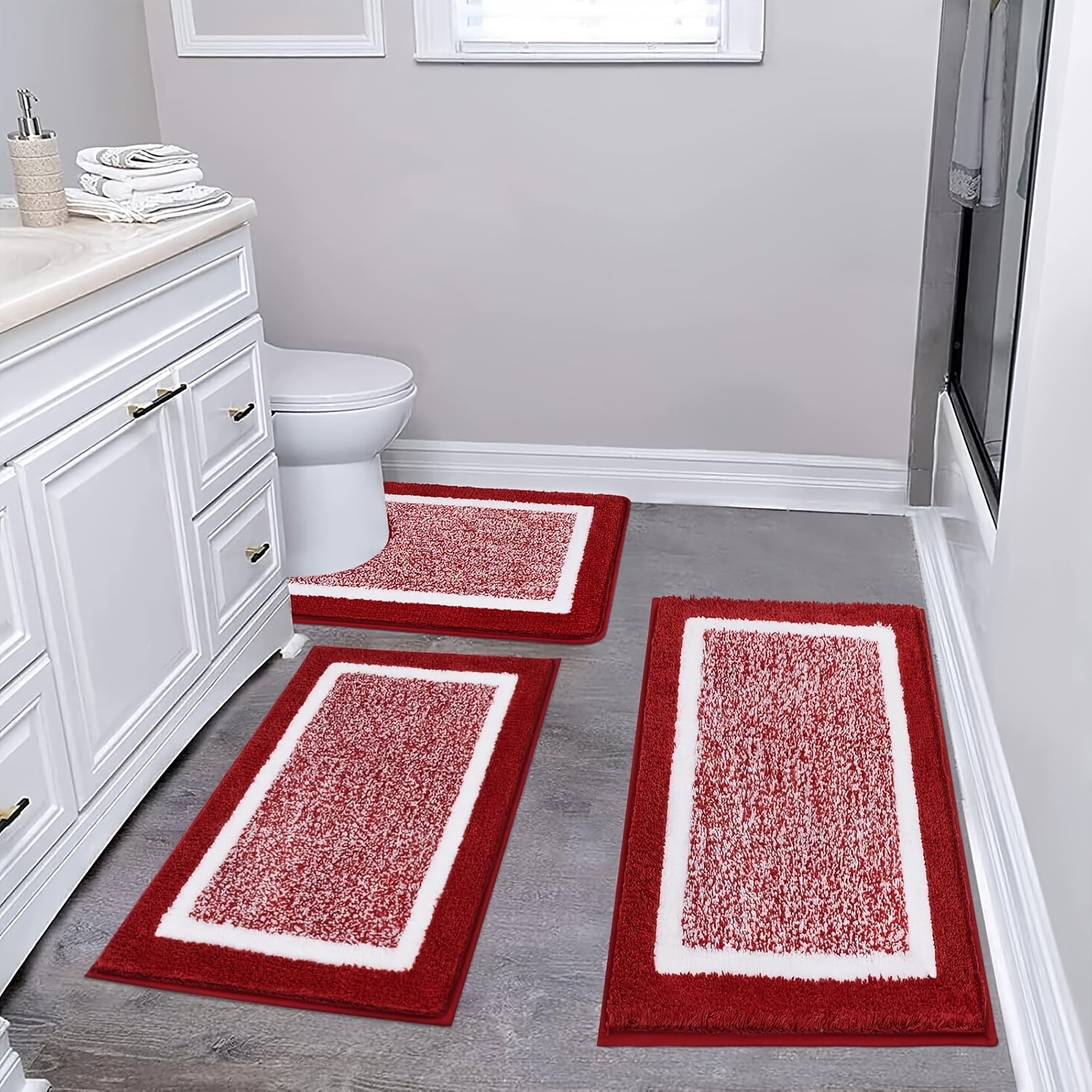 Ensemble de tapis de bain Bohemian Style
