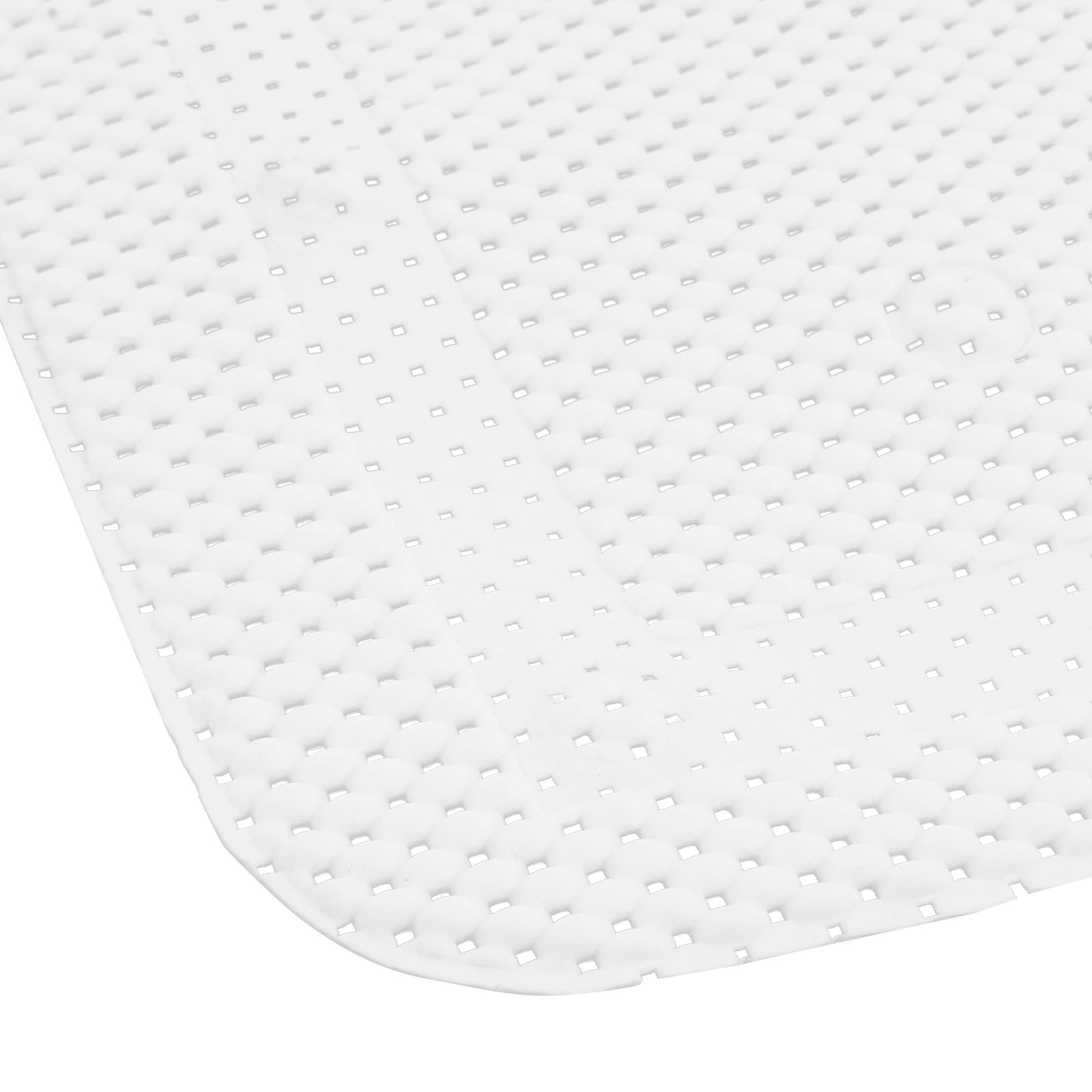 Tapis de baignoire blanc avec oreiller