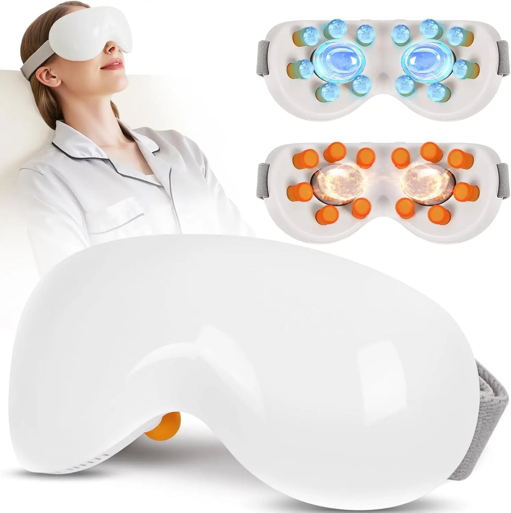 Masque pour les yeux chauffant massant