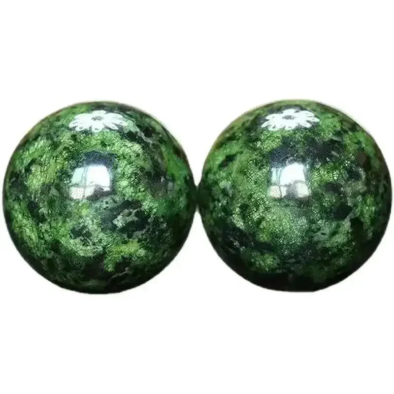 Boules de Jade tibétaines naturelles