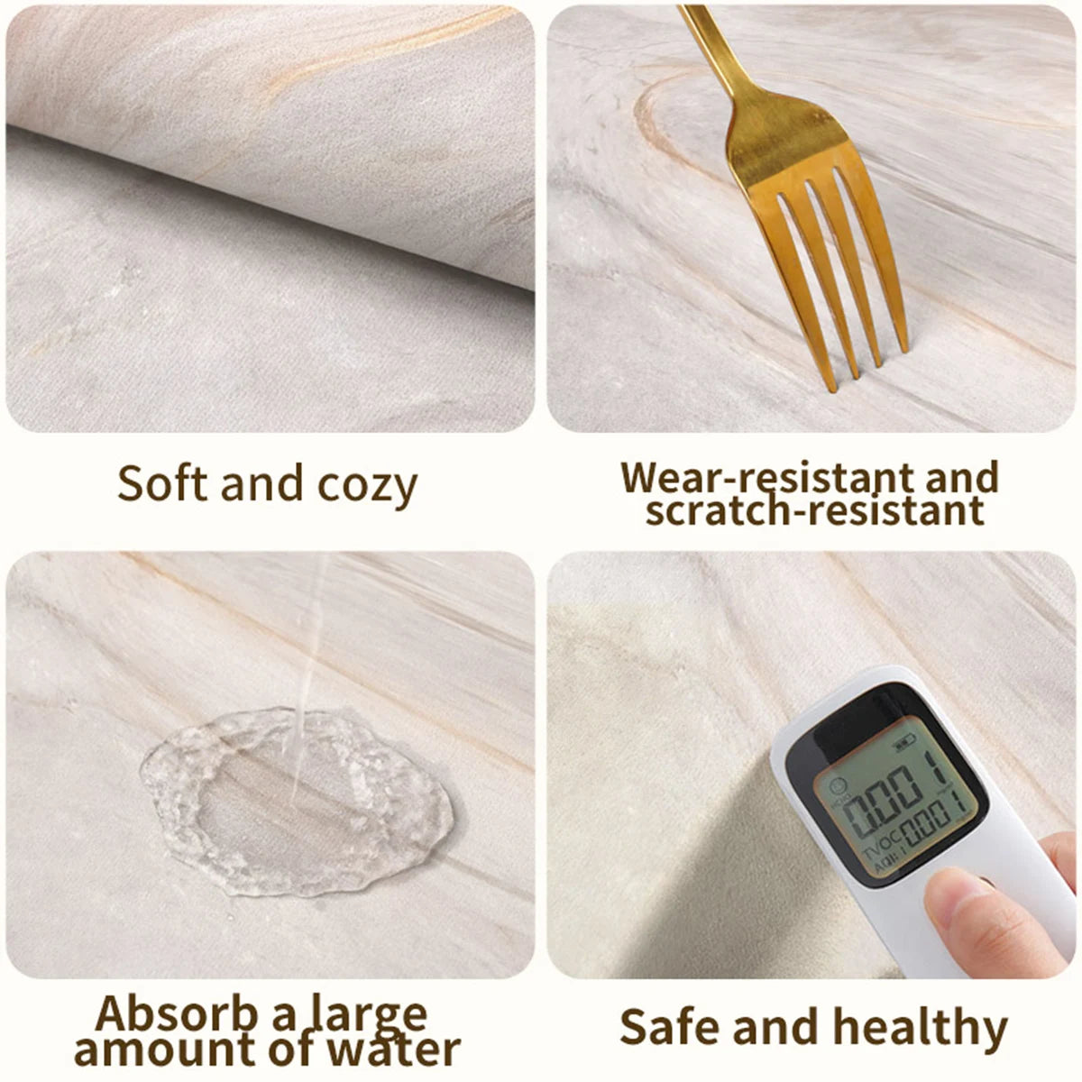 Tapis de bain marbre