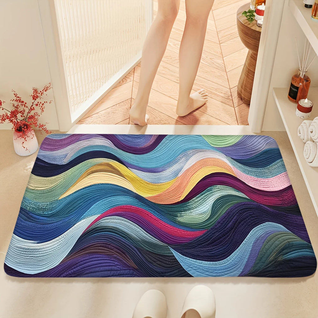 Tapis de bain moelleux