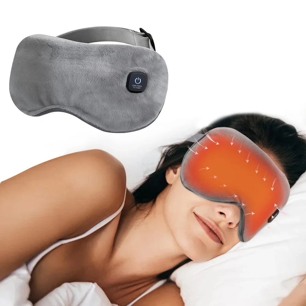 Masque pour les yeux chauffant massant