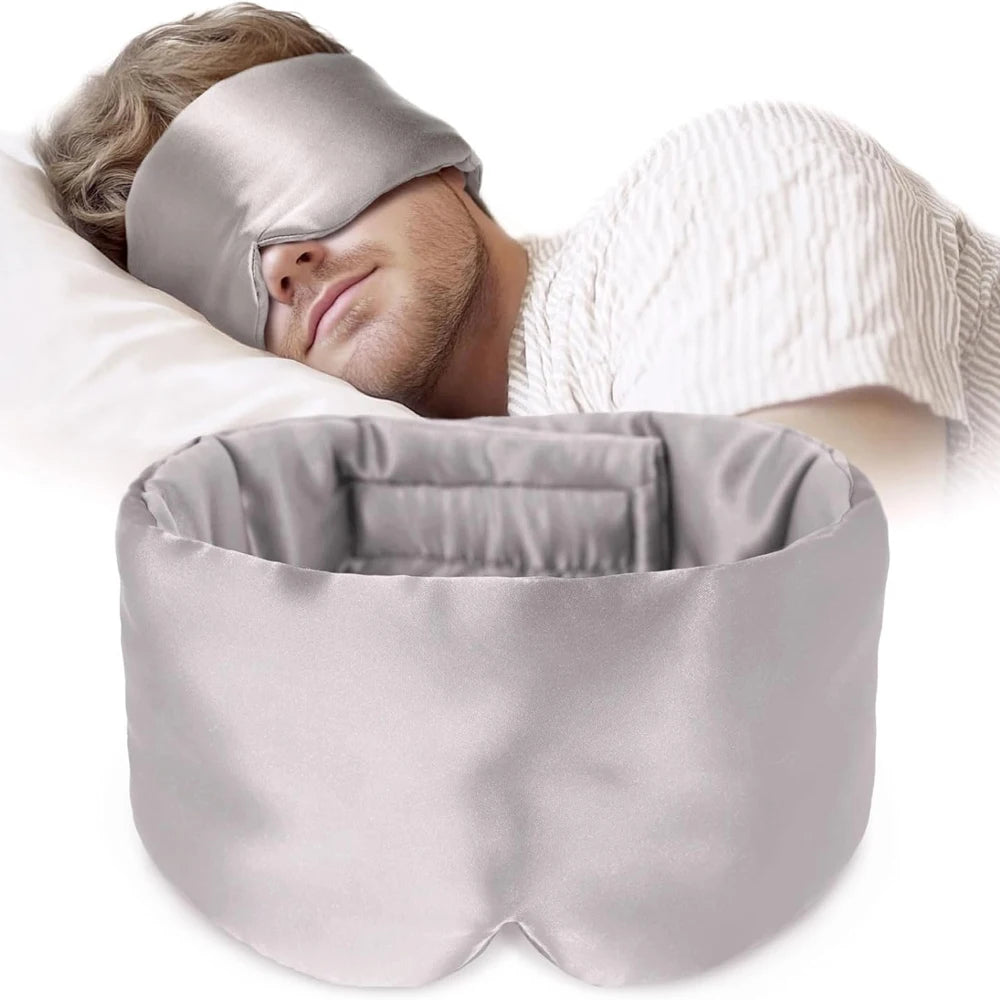 Masque de sommeil en soie