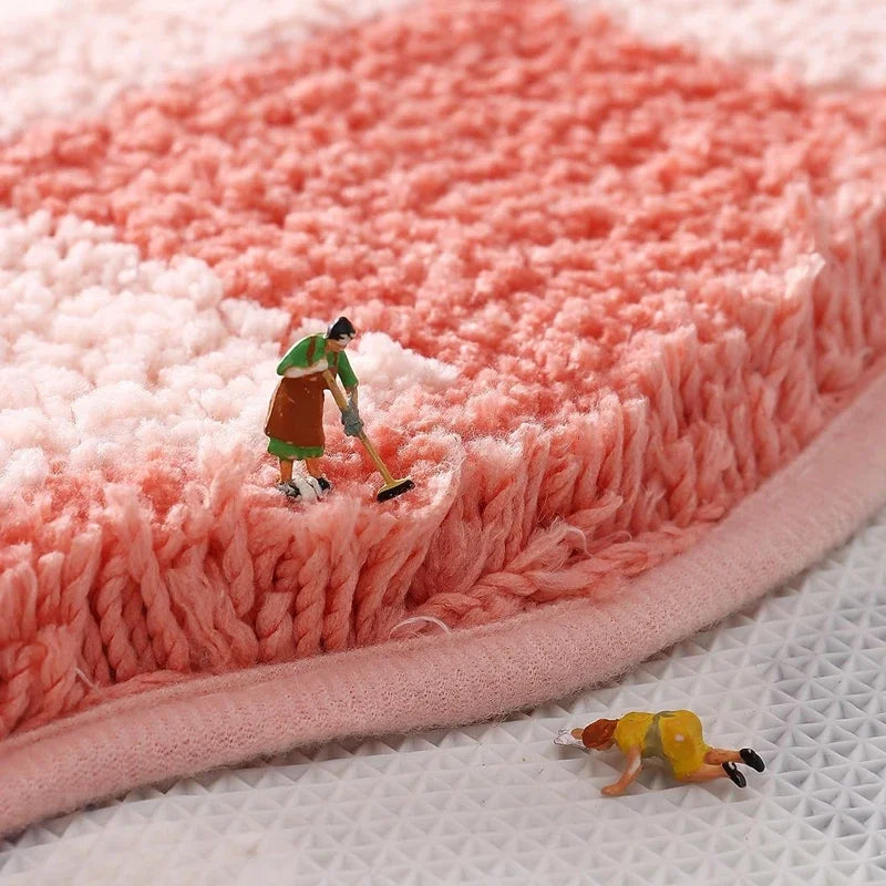 Tapis de bain Shaggy cosy moelleux