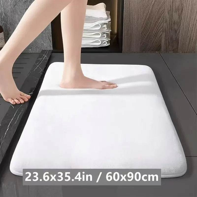 Tapis de bain moelleux