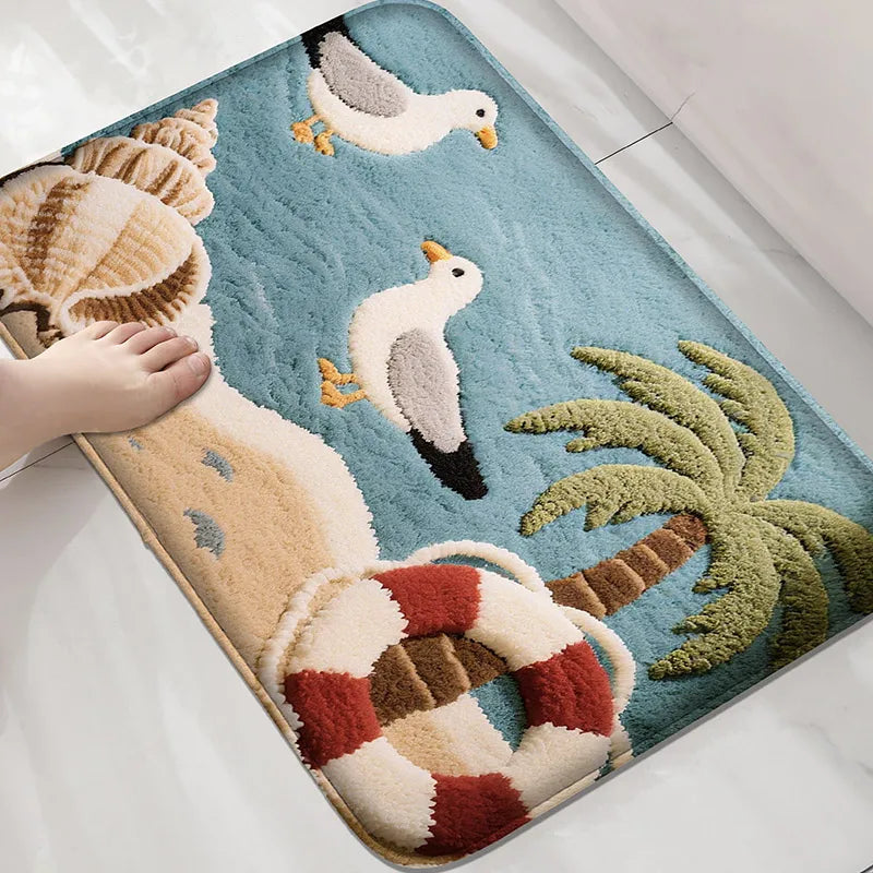Tapis de bain fantaisie