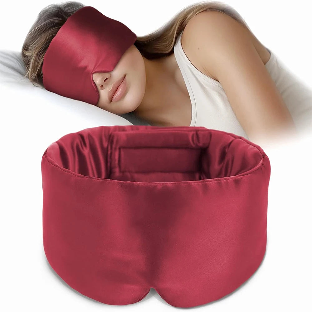 Masque de sommeil en soie