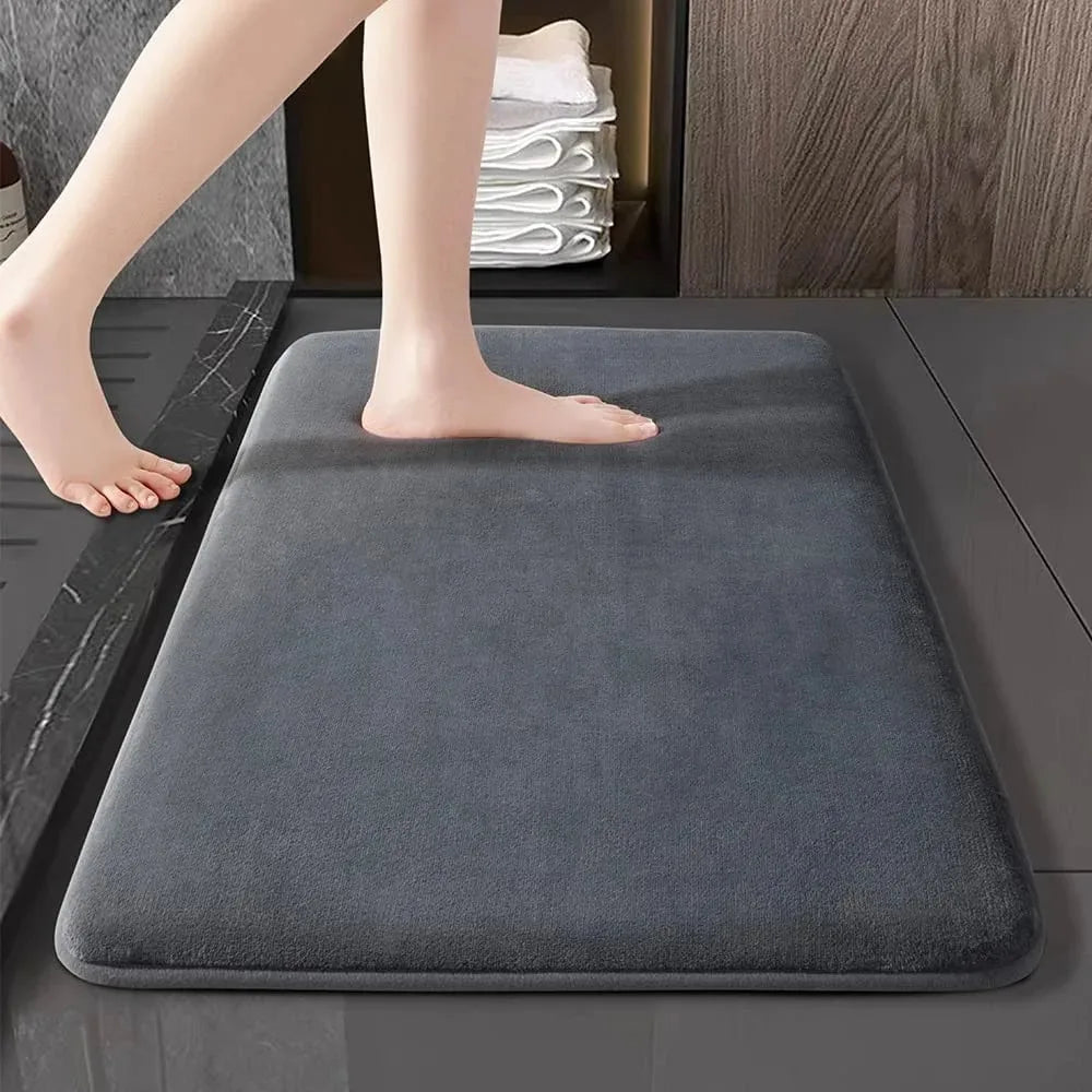 Tapis de bain moelleux