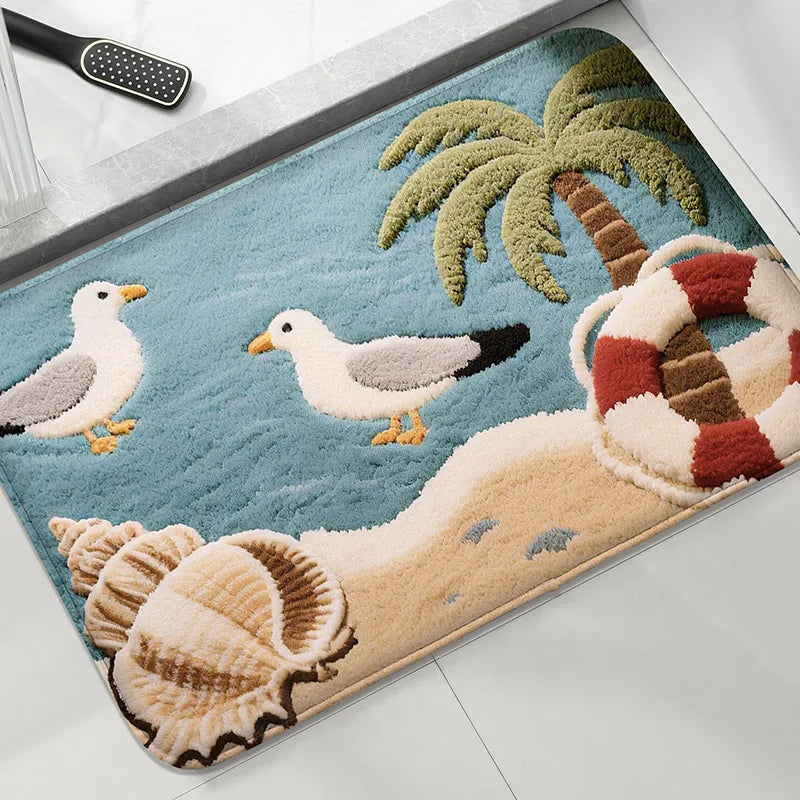 Tapis de bain fantaisie
