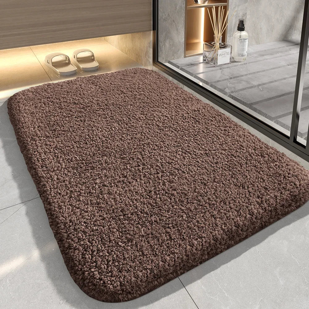 Tapis de bain moelleux