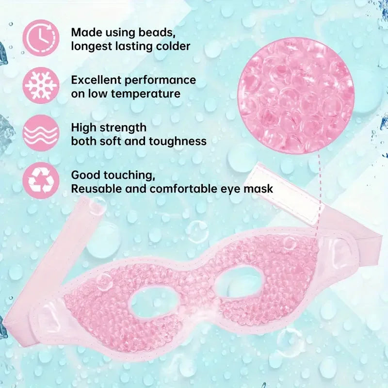 Masque pour les yeux glacé