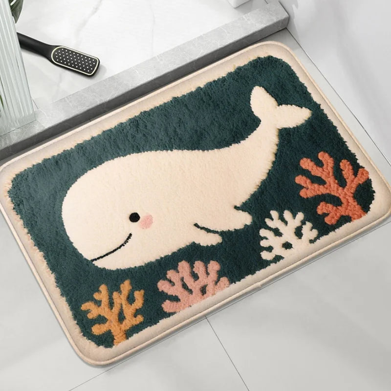 Tapis de bain fantaisie