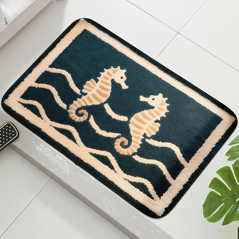 Tapis de bain moelleux