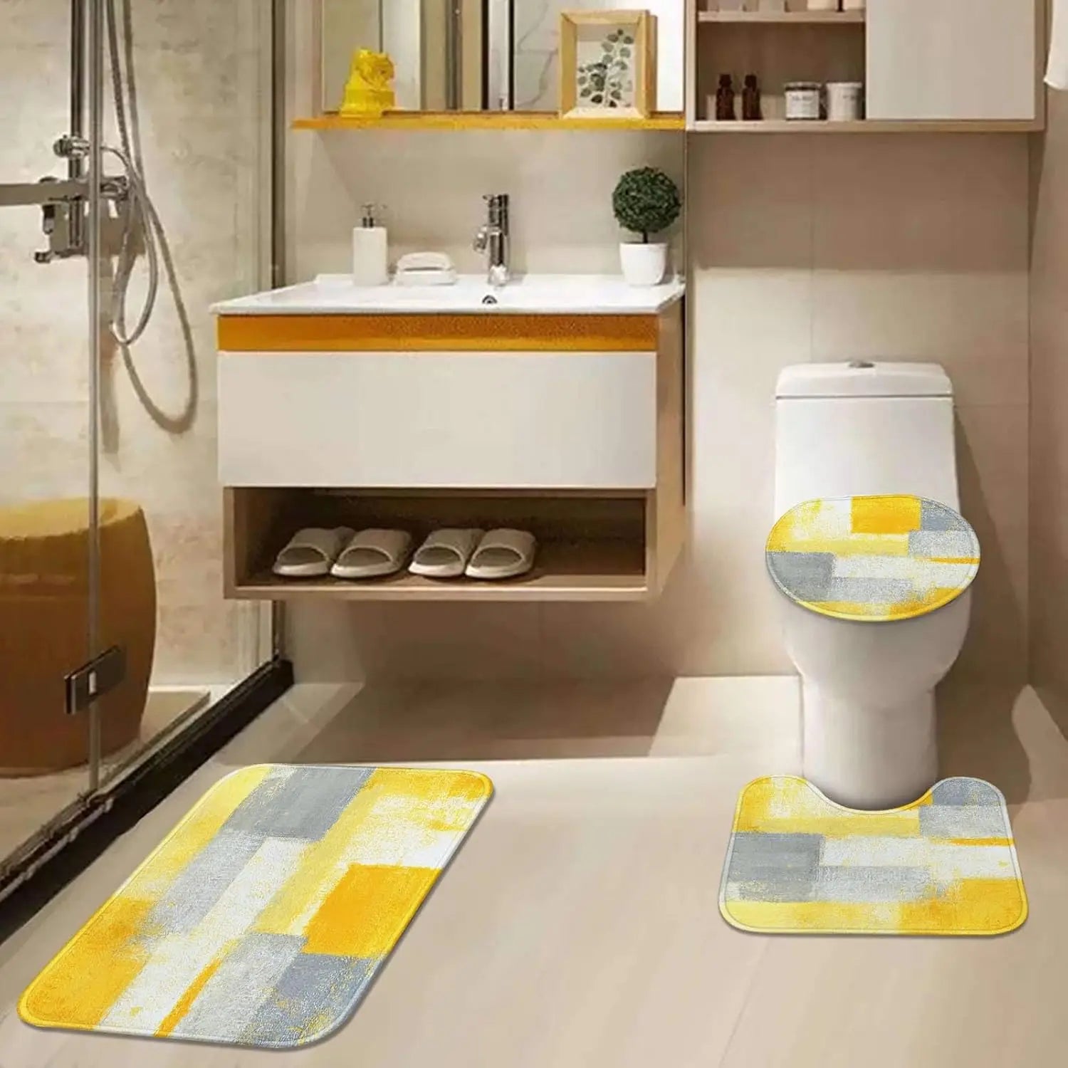 Ensemble de tapis de bain