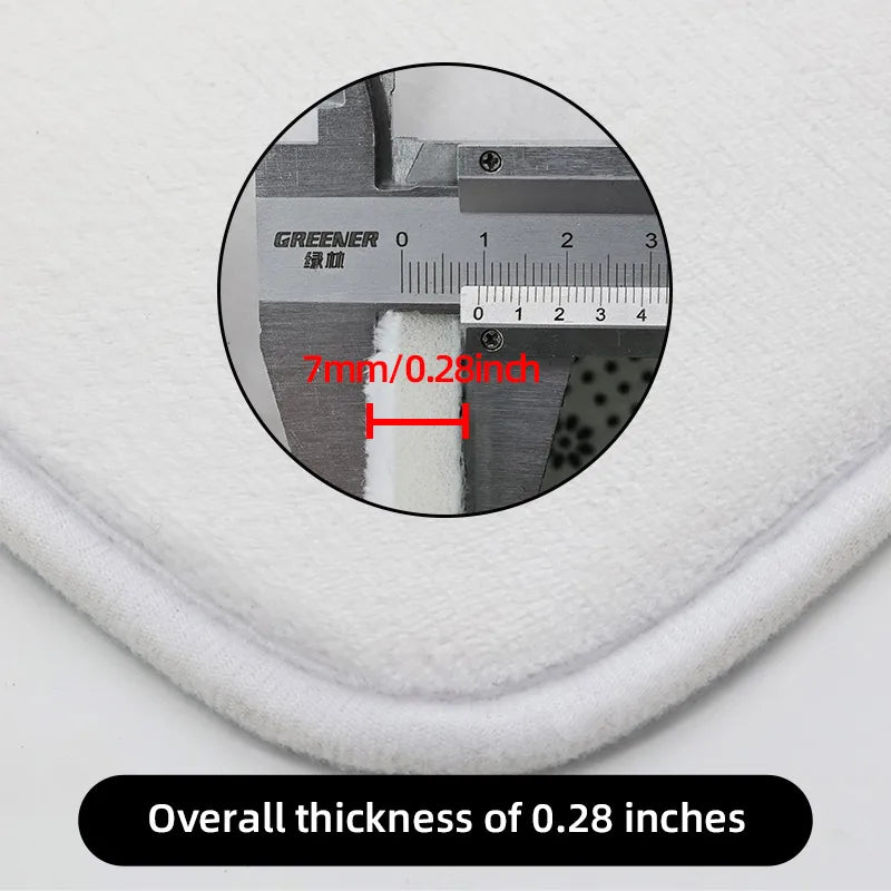 Tapis de bain moelleux