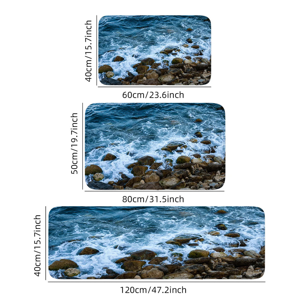 Tapis de bain moelleux