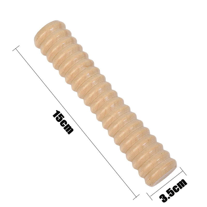 Rouleau de massage en bois