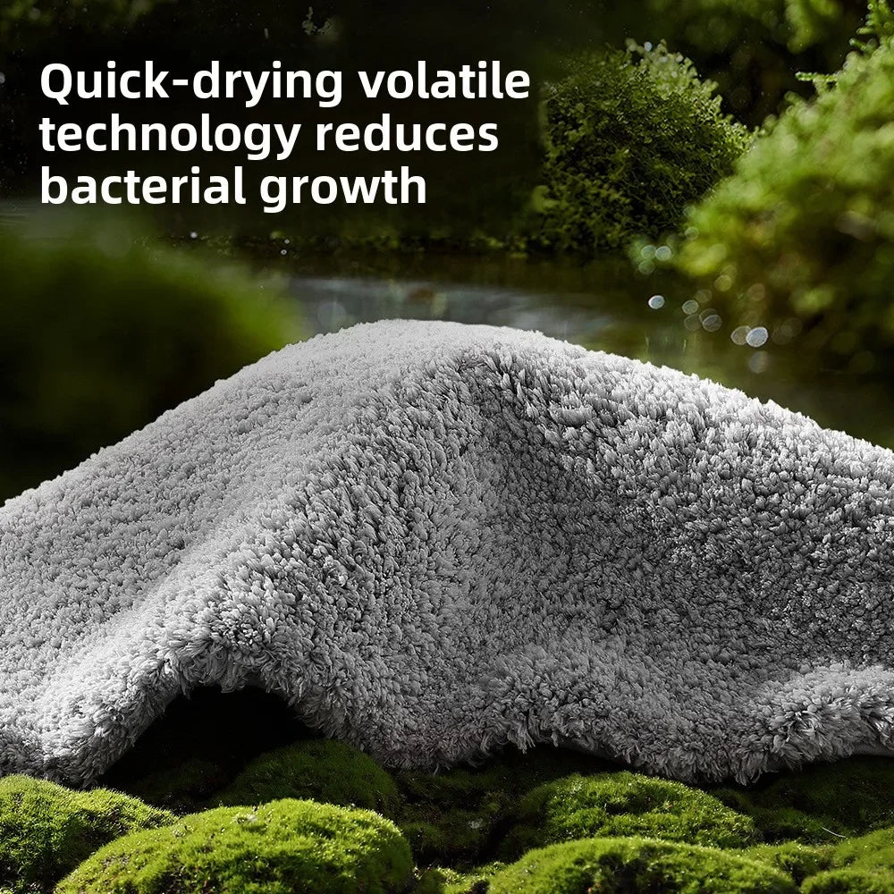 Tapis de bain moelleux