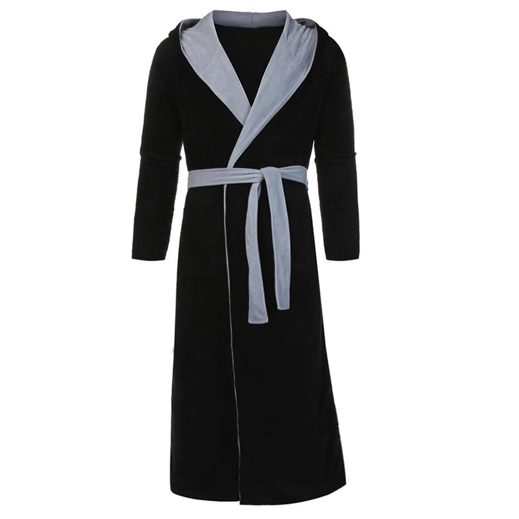 Peignoir de bain châle allongé pour homme
