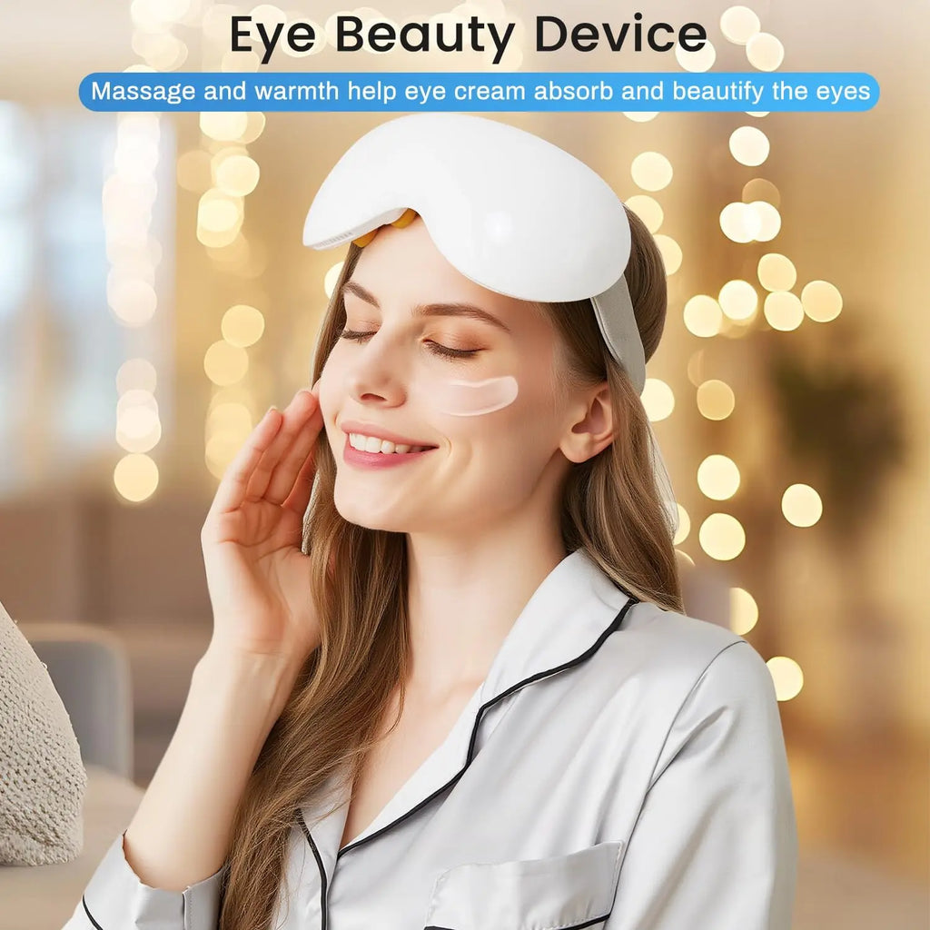 Masque pour les yeux chauffant massant