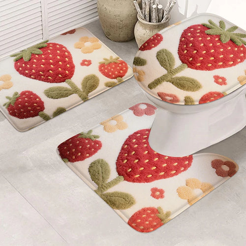 Ensemble de tapis de bain moelleux