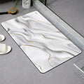 Tapis de bain diatomite moelleux