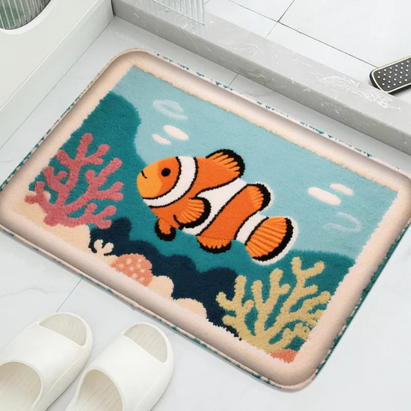 Tapis de bain fantaisie