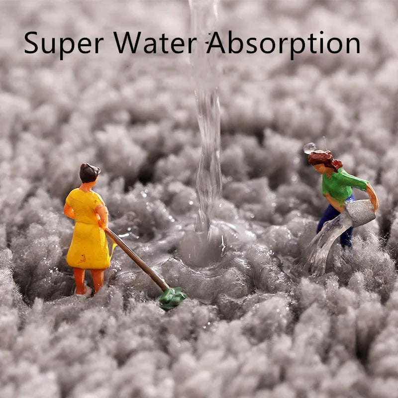 Tapis de bain moelleux Art Boho