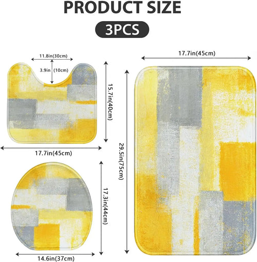 Ensemble de tapis de bain moelleux