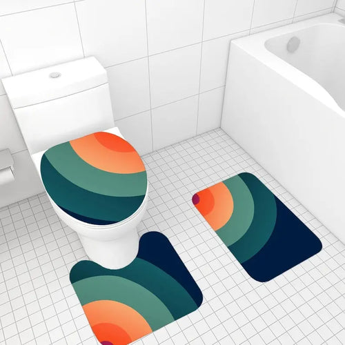 Ensemble de tapis de bain moelleux