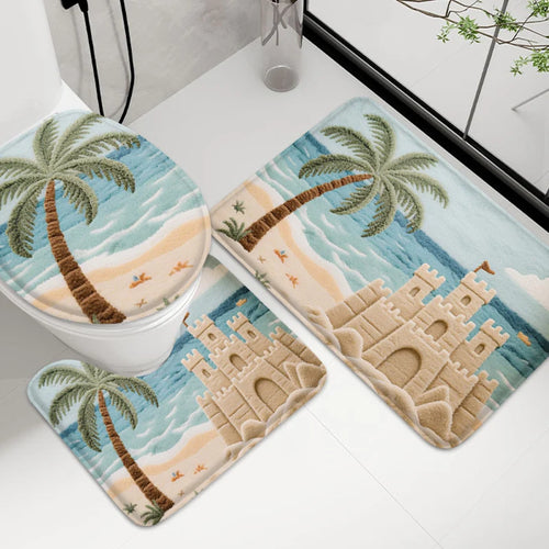 Ensemble de tapis de bain moelleux
