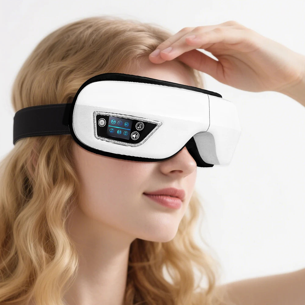 Masseur pour les yeux chauffant avec musique