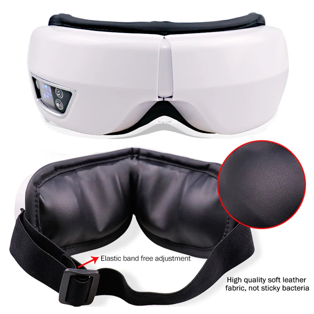 Masseur pour les yeux chauffant avec musique