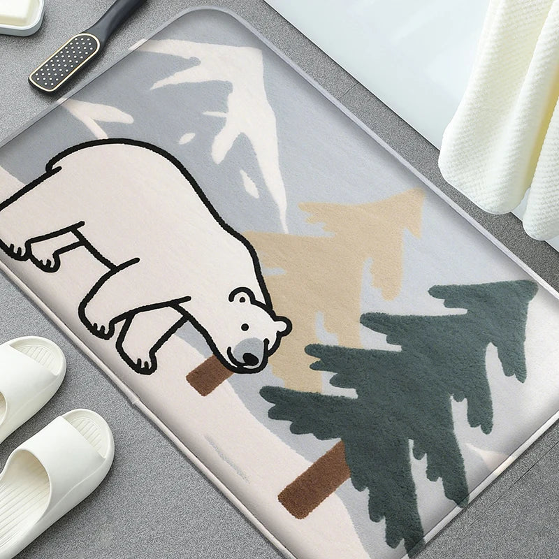 Tapis de bain canard