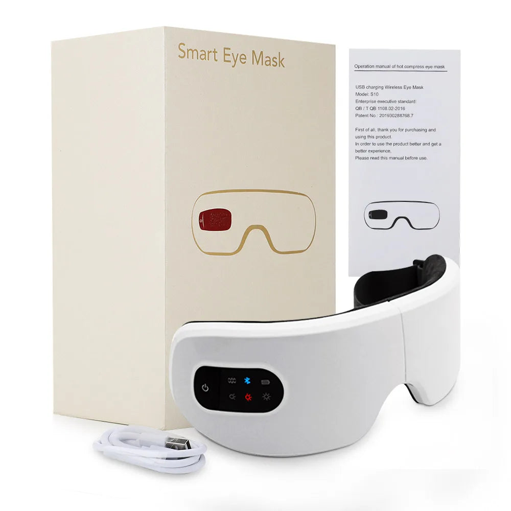 Masque pour les yeux chauffant  avec musique