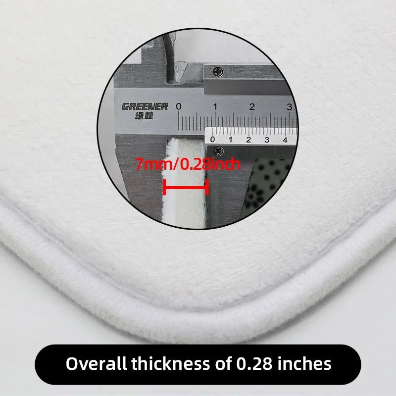 Tapis de bain moelleux