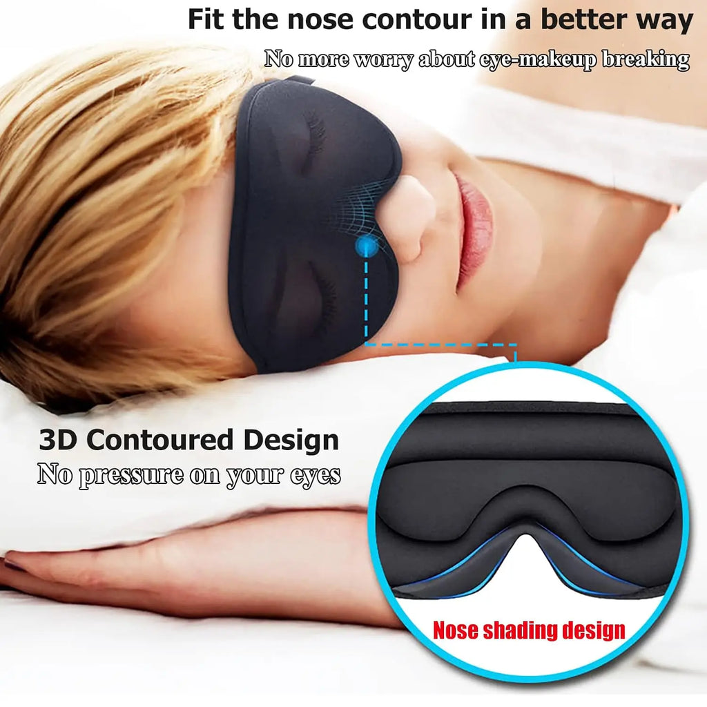 Masque de sommeil ergonomique très confortable