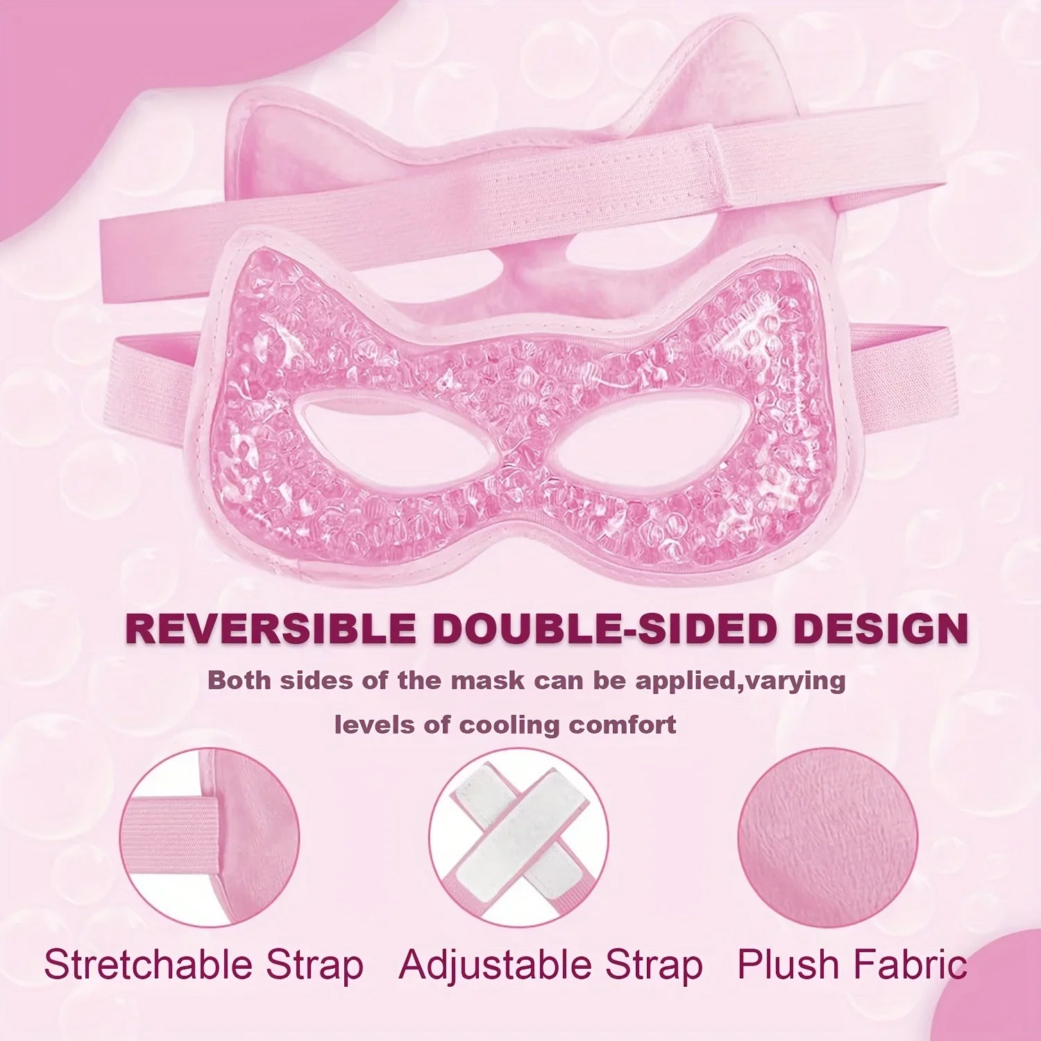 Masque pour les yeux en gel