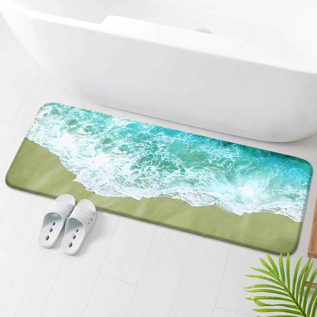 Tapis de bain moelleux