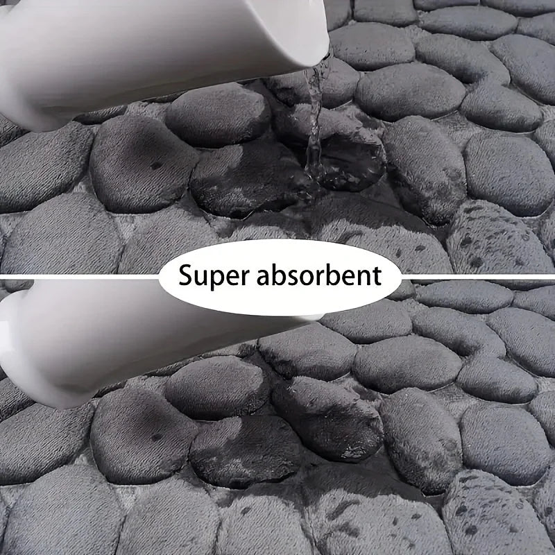 Tapis de sol en U pour toilette