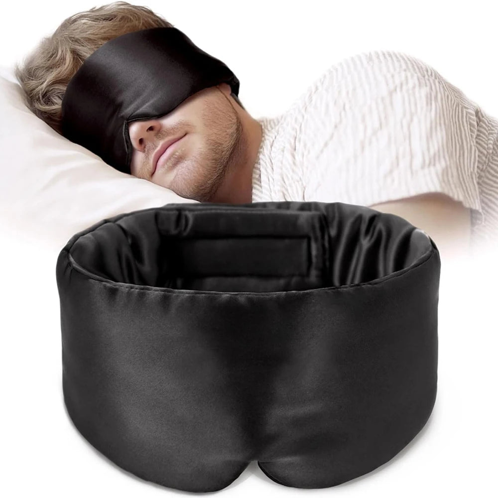 Masque de sommeil en soie