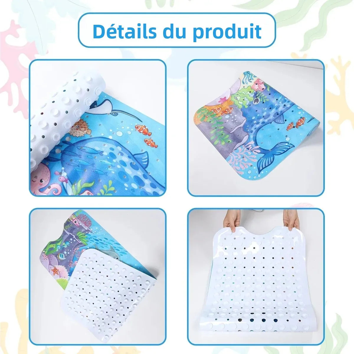 Tapis de baignoire fun child and classic