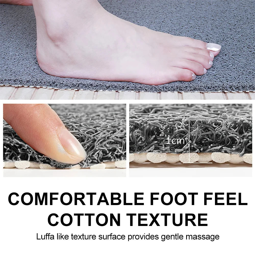 Tapis de bain moelleux