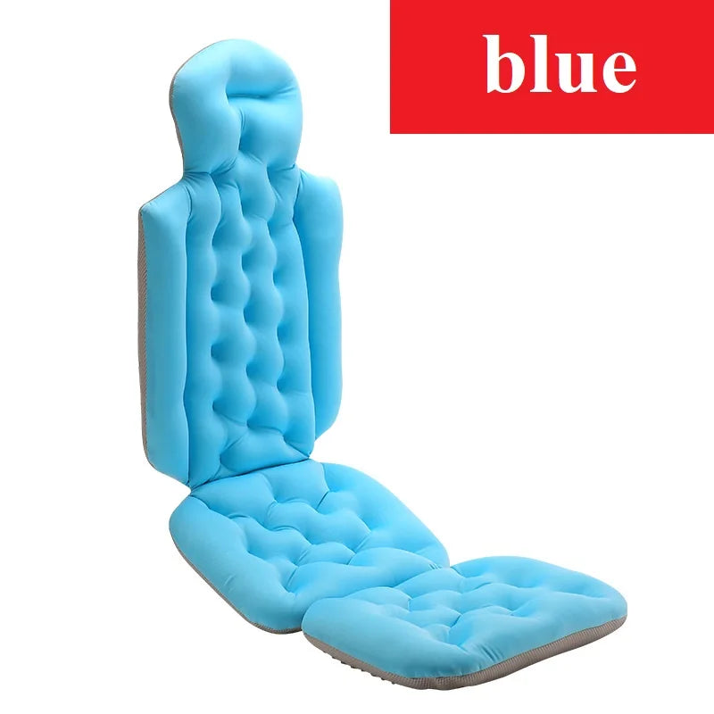 Matela de bain oreiller complet dos corps très confortable