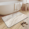 Tapis de bain diatomite moelleux