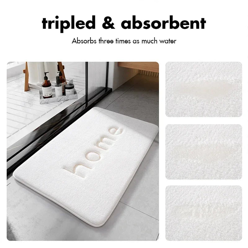 Tapis de bain Home moelleux