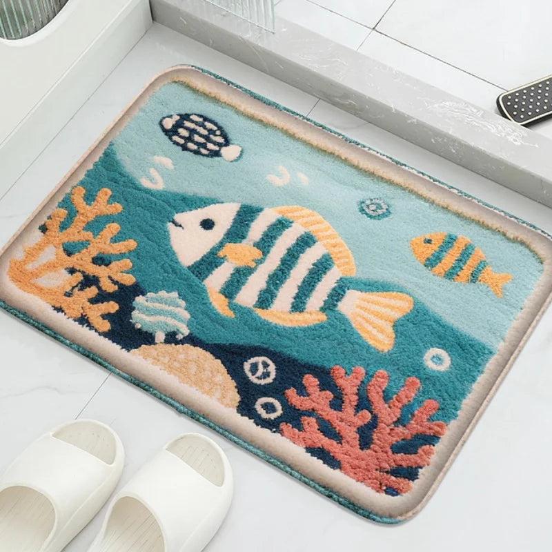 Tapis de bain fantaisie