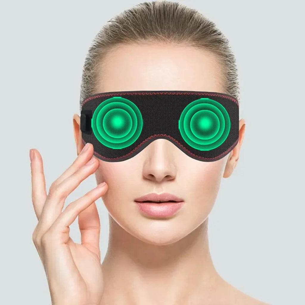 Masque pour les yeux chauffant pour les yeux secs