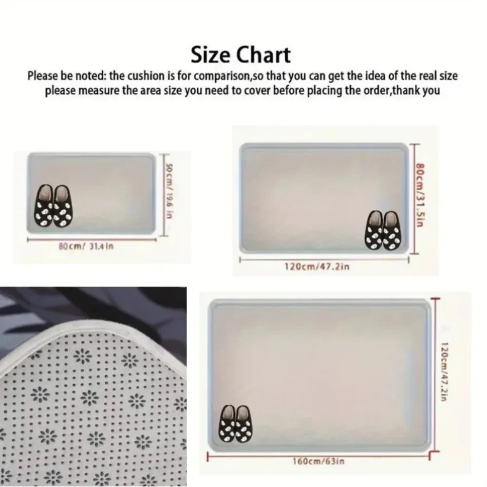 Tapis de bain loup